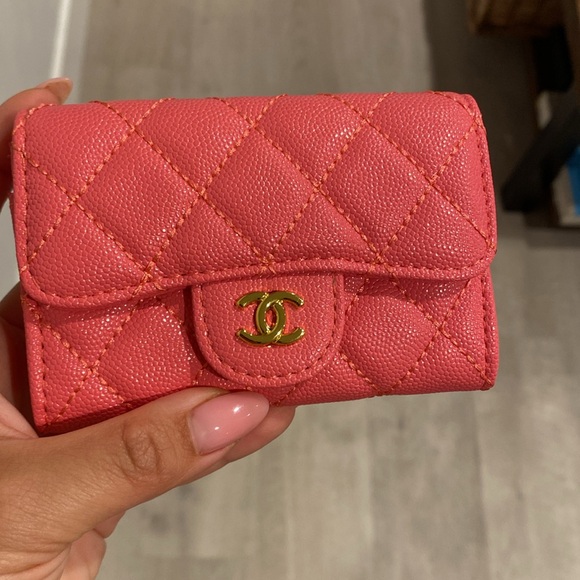 CC Caviar Pink Wallet - Picture 10 of 10